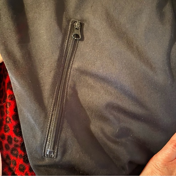 Adidas Black Track Jacket with White Stripes - Picture 15 of 15